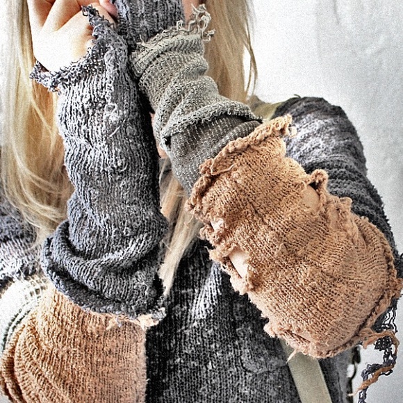 upcycled Sweaters - upcycled apocalyptic zombi top